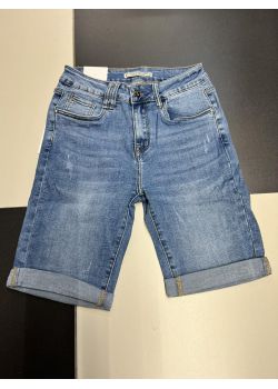 Krótkie spodenki jeansowe CUDI