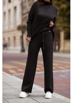 Spodnie dzianinowe typu szwedy Bastet - czarne